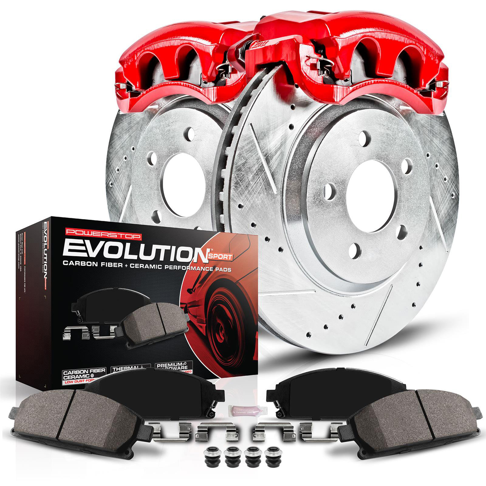 PowerStop Z23 Evo Sport Front & Rear Brake Kit | Jeep Wrangler (18-20) (KC7939)